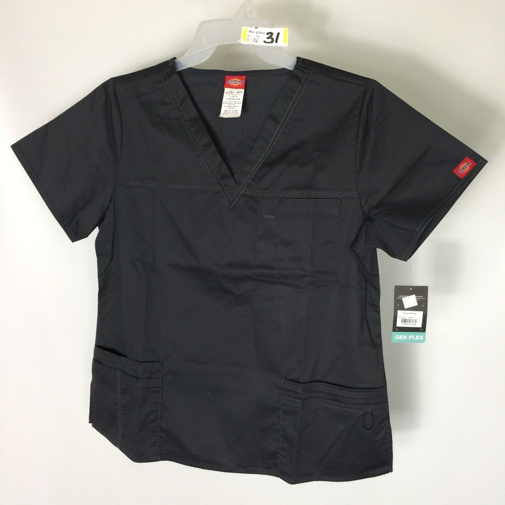 TOP SCRUB GRAY LARGE DICKIES